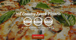 Desktop Screenshot of hillcountryranchpizzeria.com